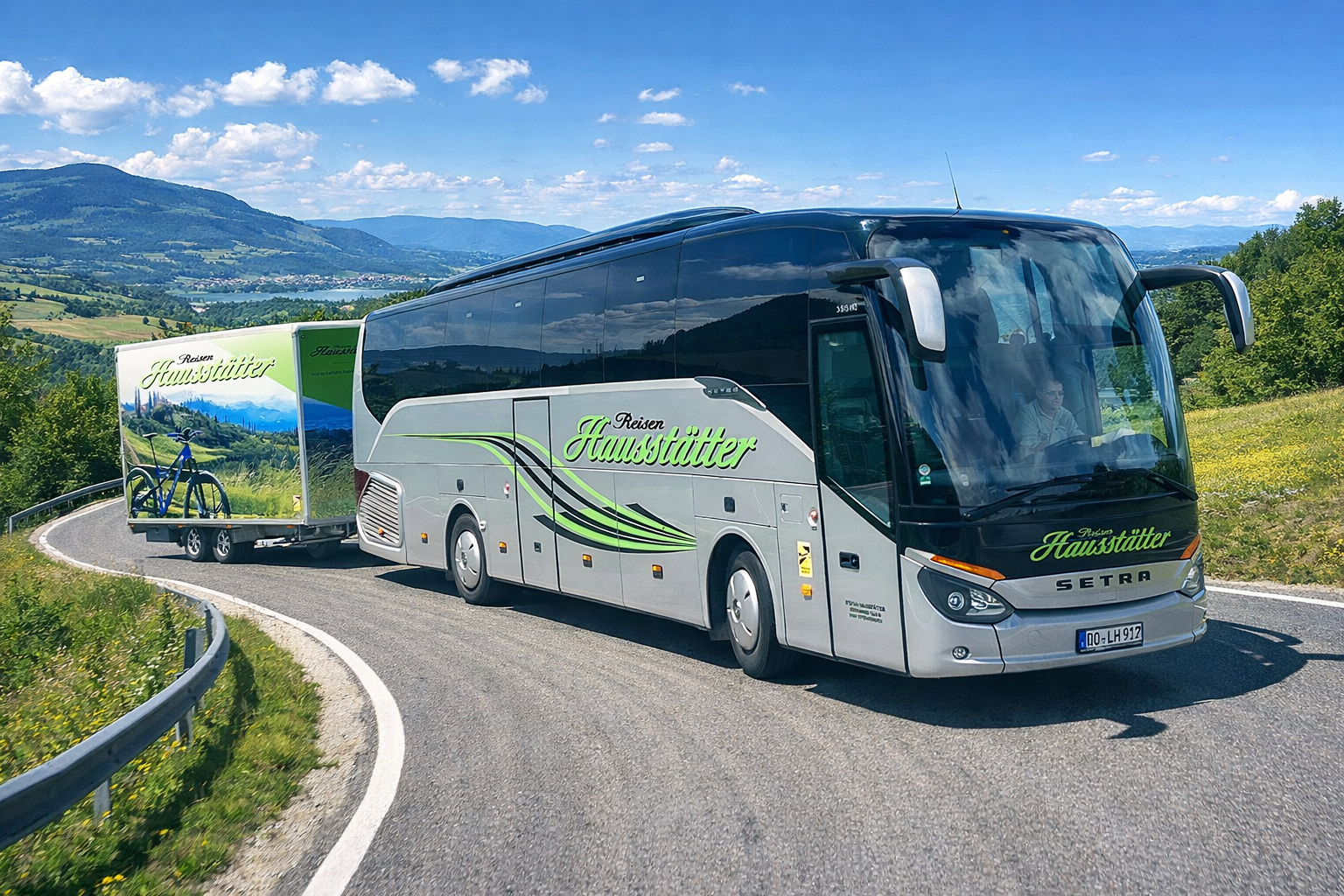 Unser Setra-Bus